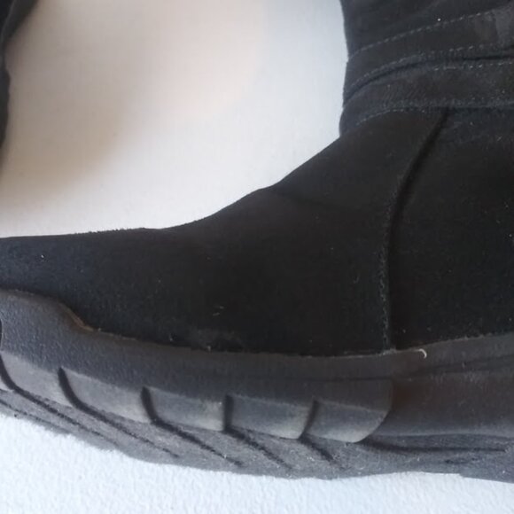 Hot Cakes Buffy women's size 8.5W black knee high boots - Picture 11 of 12